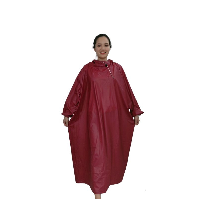Áo mưa tay bít không thấm nước. ngọn ngàng tiện dụng khi đi xe máy phù hợp với cả nam và nữ