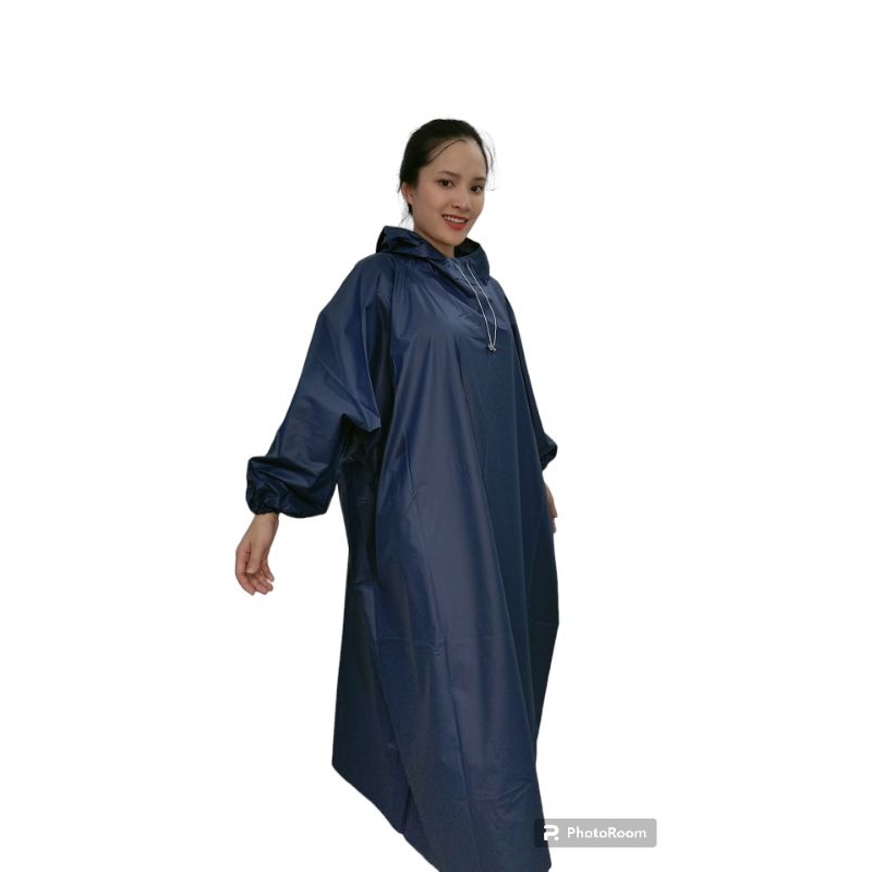 Áo mưa tay bít không thấm nước. ngọn ngàng tiện dụng khi đi xe máy phù hợp với cả nam và nữ
