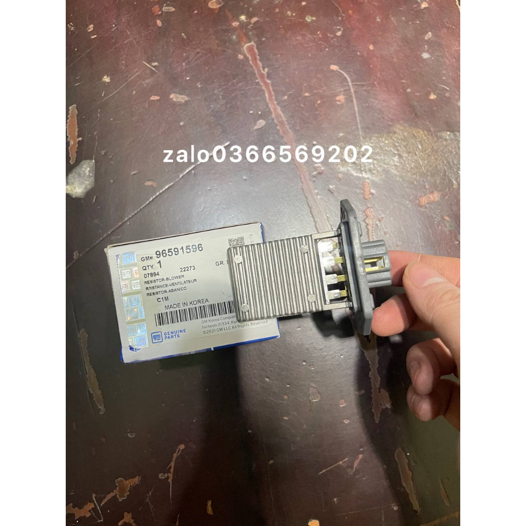 Biến trở quạt gió điều hoà Spark 07-11 ( deawoo matiz 3) Vivant Gm 96591596 Chính hãng