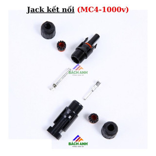 Jack kết nối MC4-1000V (IP67), (cặp đực + cái)