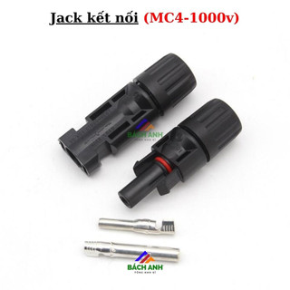 Jack kết nối MC4-1000V (IP67), (cặp đực + cái)