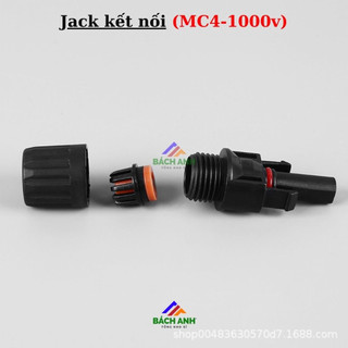Jack kết nối MC4-1000V (IP67), (cặp đực + cái)