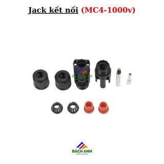 Jack kết nối MC4-1000V (IP67), (cặp đực + cái)