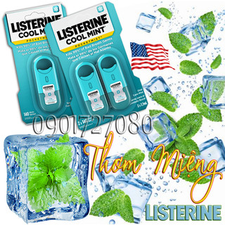 Xịt thơm miệng Listerine Cool Mint - Mỹ