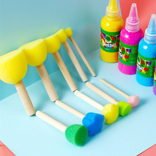 Bộ 5 cọ mút xốp, cọ chấm màu cho bé