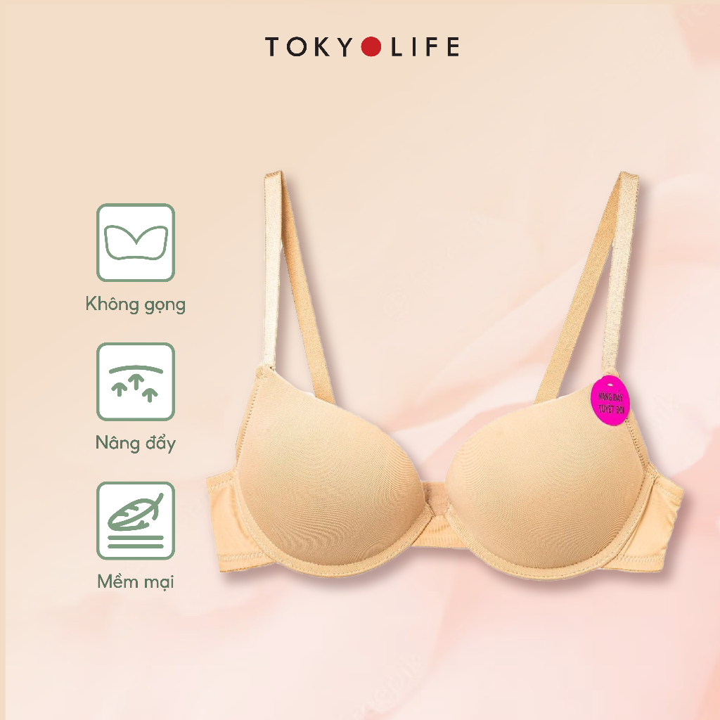 Áo ngực Bra Nữ áo lót có gọng nâng ngực siêu nâng ngực êm ái mềm mại thoáng mát sexy TOKYOLIFE S9BRA016I