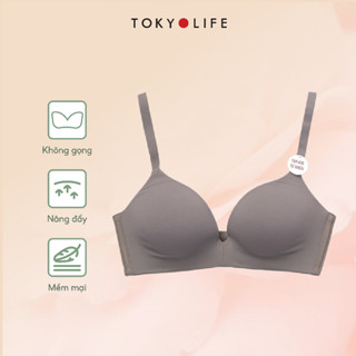 Áo lót Bra NỮ áo ngực tàng hình nâng ngực tự nhiên thoáng mát TOKYOLIFE S9BRA007K