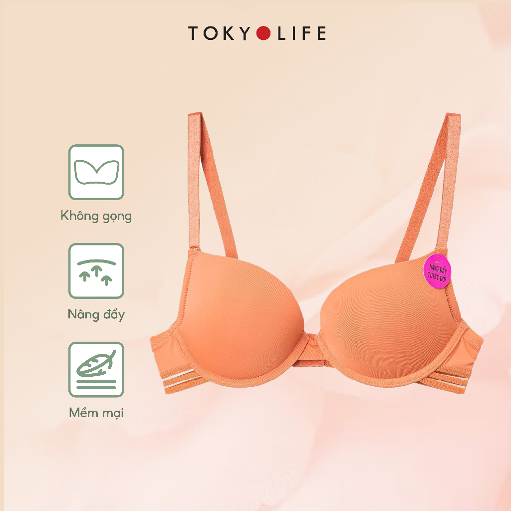 Áo Ngực Bra Nữ áo lót có gọng nâng ngực siêu nâng ngực êm ái mềm mại sexy thoáng mát TOKYOLIFE S9BRA015I