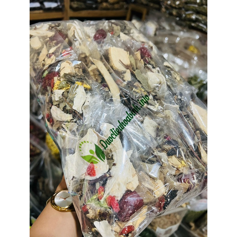 Trà sâm tố nữ 15 gói-1kg 8 vị