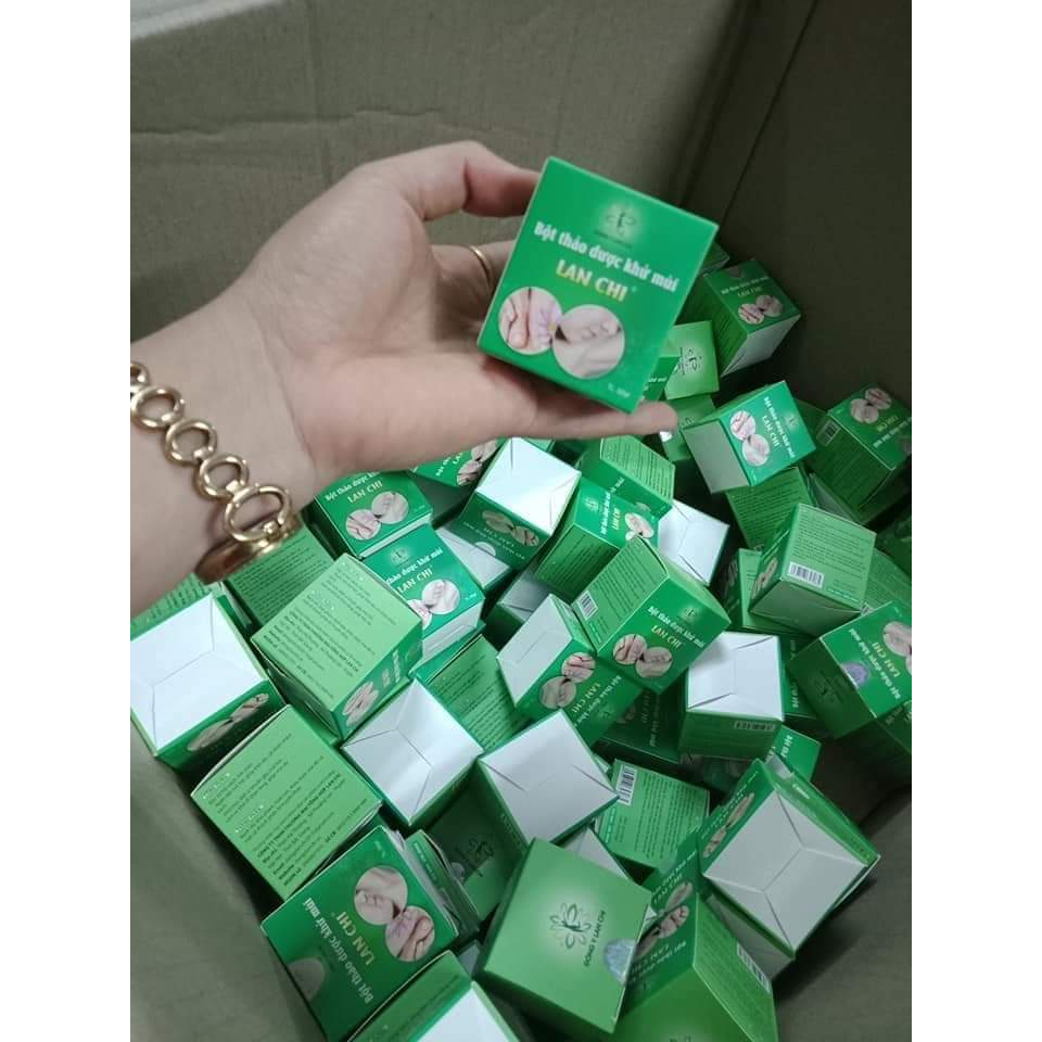 Bột khử mùi hôi nách,hôi chân lan chi