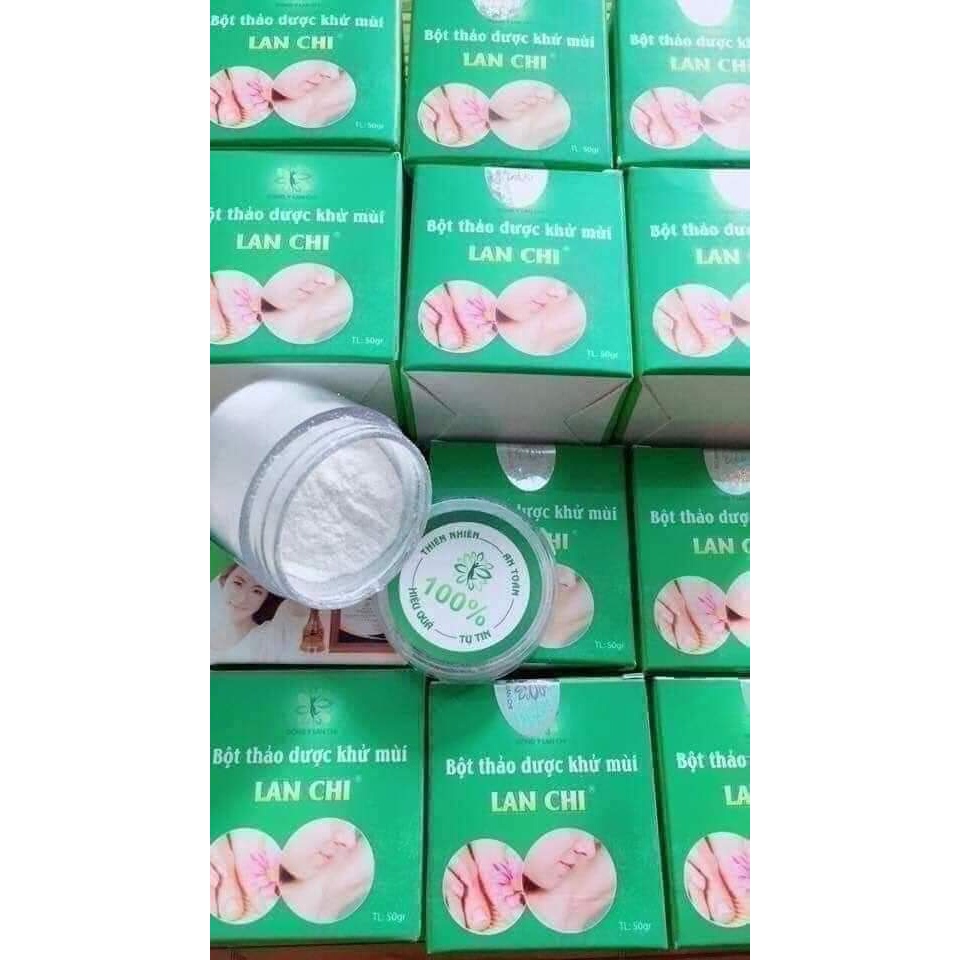 Bột khử mùi hôi nách,hôi chân lan chi