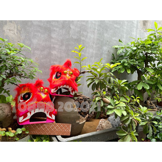 Đầu lân/ đầu sư tử trang trí trung thu