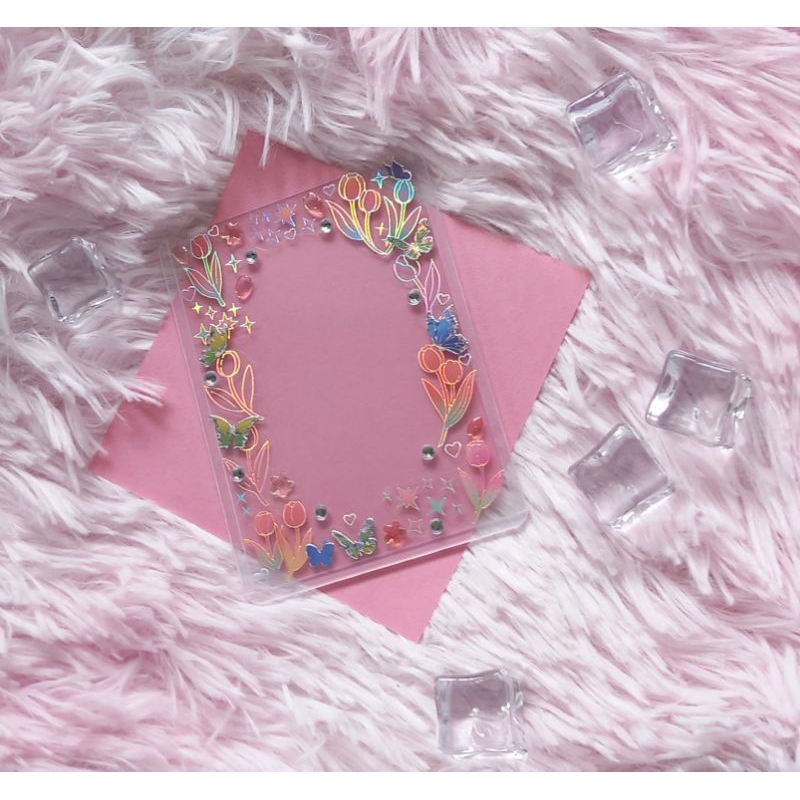 Toploader decor sticker mix washi