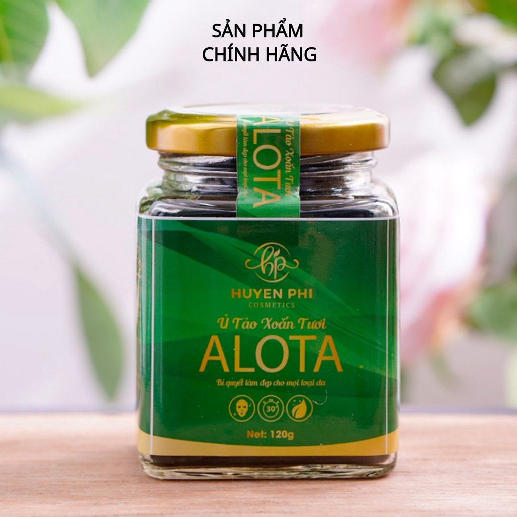 Ủ tảo xoắn tươi alona huyền phi cosmetics bí quyết làm đẹp cho mọi loại da