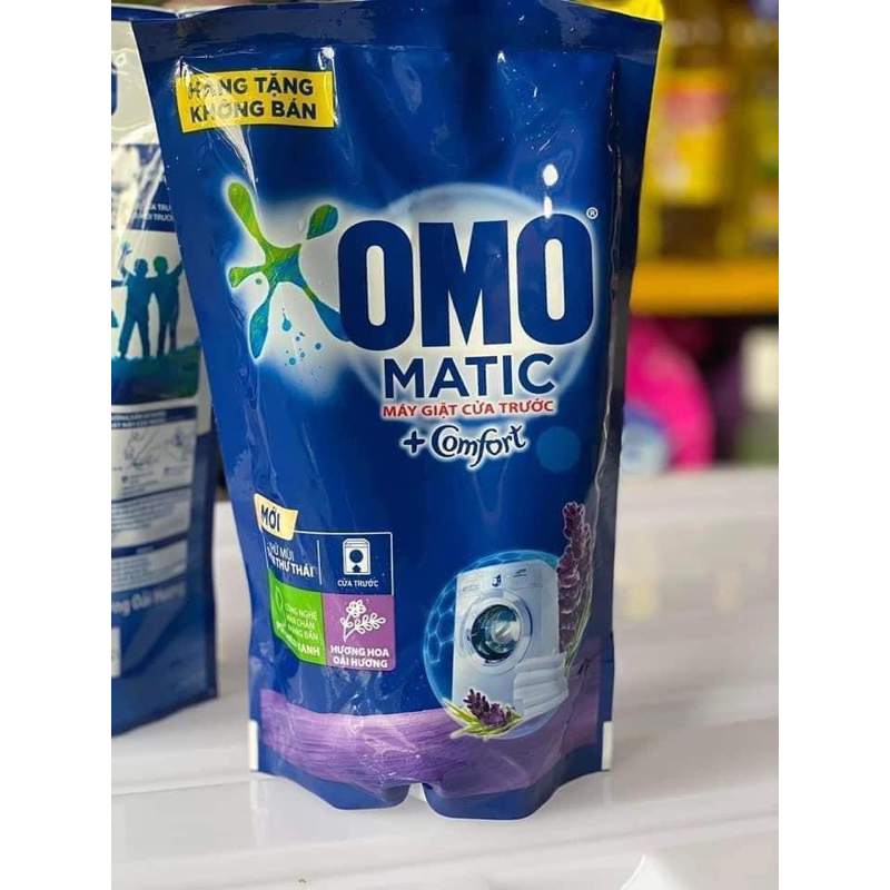 Nước giặt OMO Matic Comfort Hương Thanh Xuân dùng cho cửa trước 412G