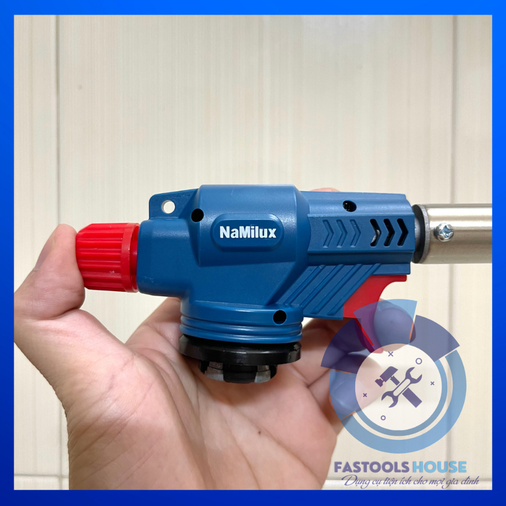Đầu khò gas Mini Đánh lửa tự động NAMILUX chính hãng - Khò gas dễ sử dụng