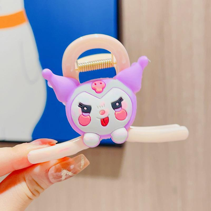 Kẹp tóc cho bé chi tiết họat hình dễ thương phần kẹp chắc chắn màu sắc tươi sáng