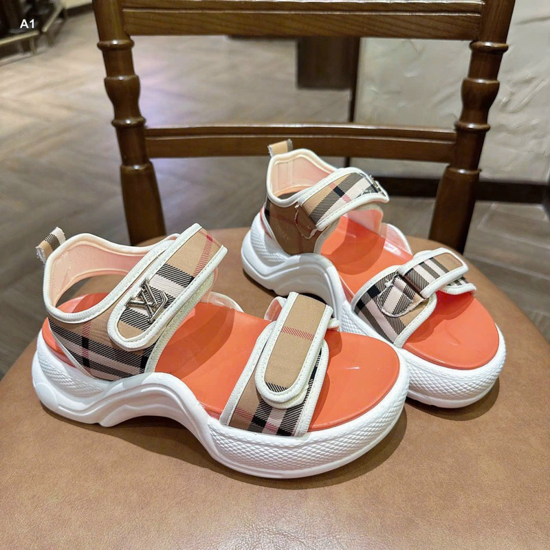 Sandal LV hàng vnxk - Về mầu bạc mới hót 2023