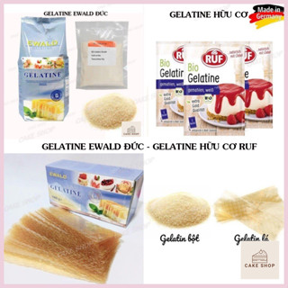 Bột Gelatine Ewald Đức làm đông thạch, pudding, bánh mousse, kẹo dẻo, panna cotta