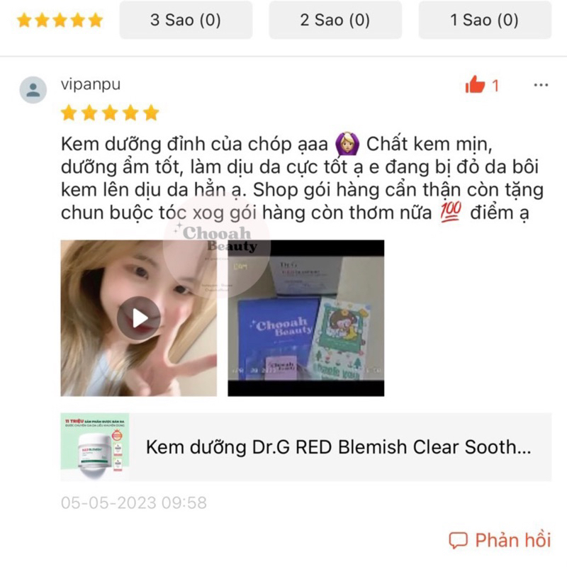 Kem dưỡng Dr.G R.E.D Blemish Clear Soothing Cream | BigBuy360 - bigbuy360.vn