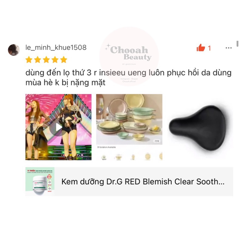 Kem dưỡng Dr.G R.E.D Blemish Clear Soothing Cream | BigBuy360 - bigbuy360.vn