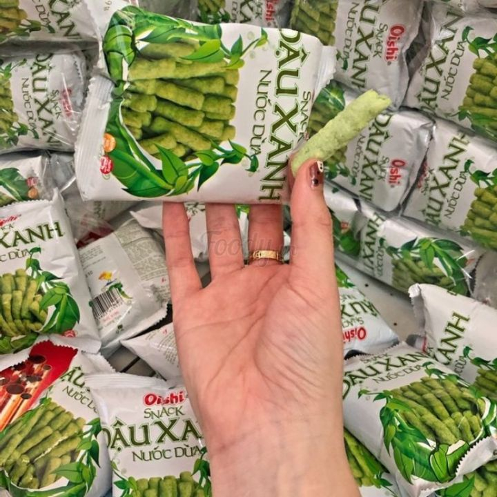 Bim bim đậu xanh nước cốt dừa bịch 20 gói