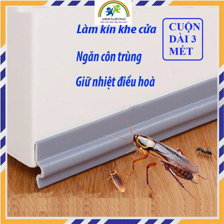  Ron chặn khe cửa chắn gió máy lạnh Nẹp xốp chặn khe cửa ngăn bụi côn trùng Ron cửa chống ồn 