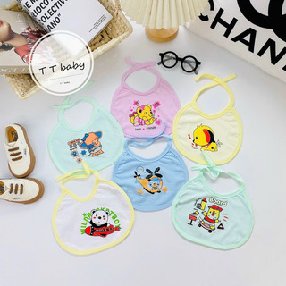 Yếm ăn dặm cho bé, yếm xô buộc dây tiện lợi