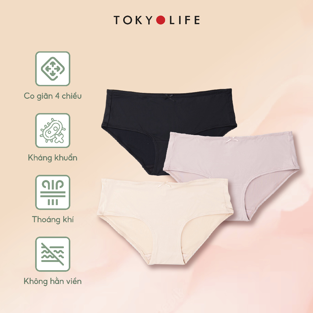 Quần lót NỮ  siêu mỏng co giãn 4 chiều thoáng mát sexy TOKYOLIFE S9UND007K