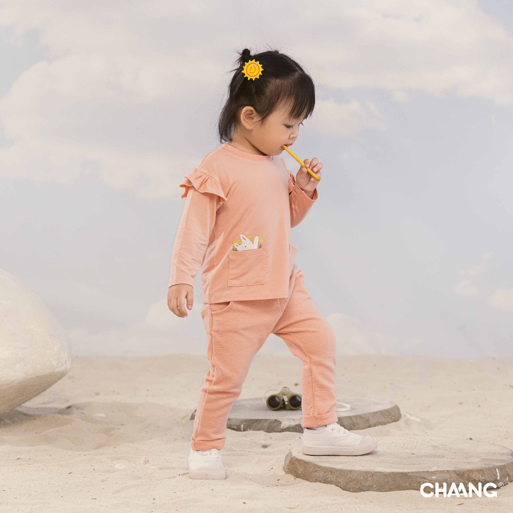 Áo dài tay bé gái | Chaang Treasure AW23