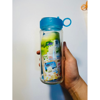2 Bình nước thủy tinh Ai Cập 350ml (được chọn màu)