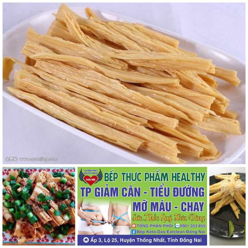 1kg Váng đậu khô- Tàu hũ ki thanh chuẩn chay keto das