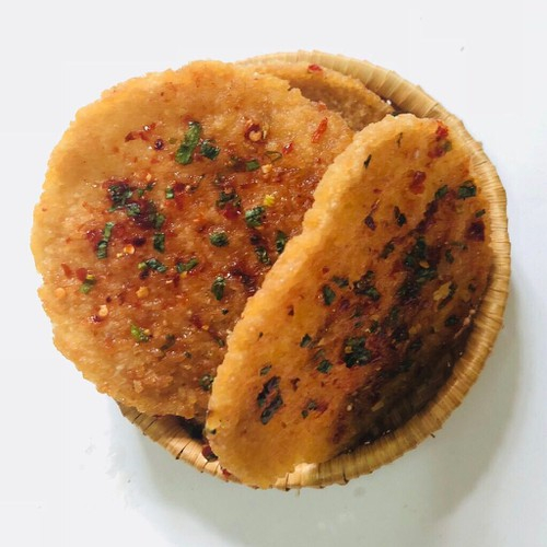 5 Gói cơm cháy mắm hành siêu giòn thơm ngon nhà Mlem Food.