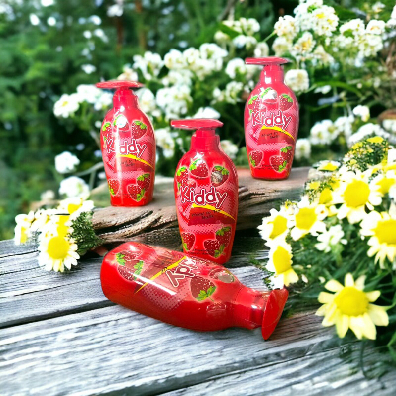 SỮA TẮM GỘI TOÀN THÂN TRẺ EM  MISTINE KIDDY HƯƠNG DÂU 400ML