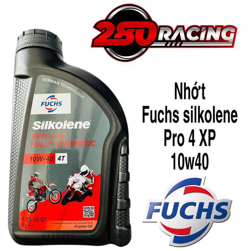 Nhớt Fuchs Silkolene Pro 4 10w40 Mẫu mới 2022