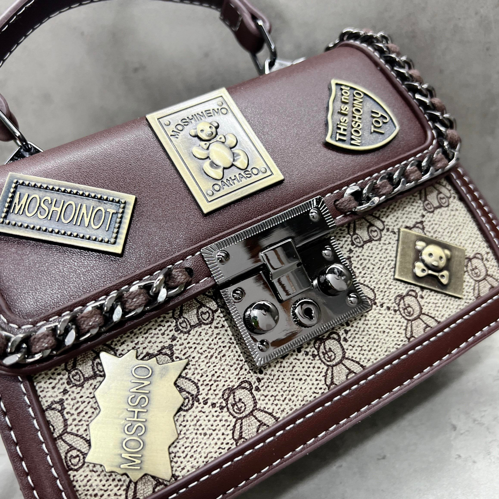 Túi xách nữ cầm tay, đeo chéo Bailinniao V6 size 18