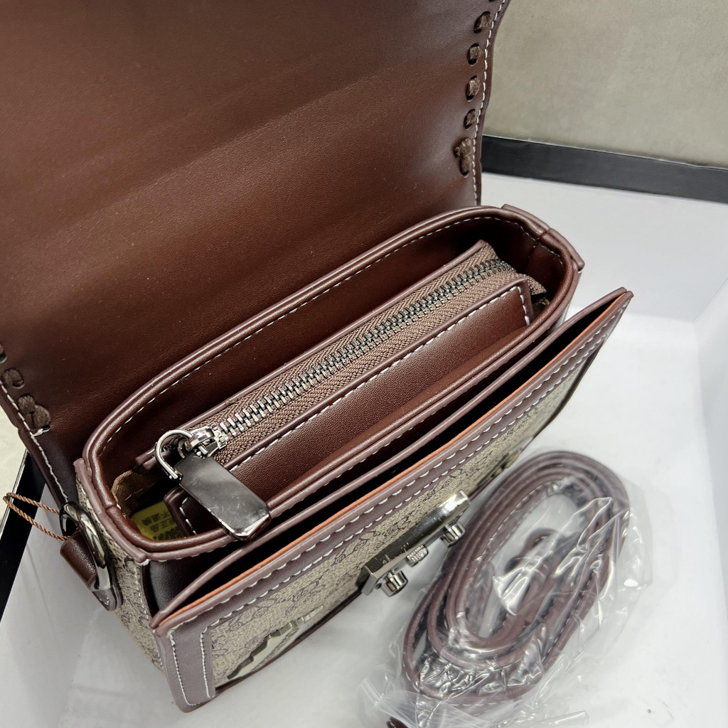 Túi xách nữ cầm tay, đeo chéo Bailinniao V6 size 18