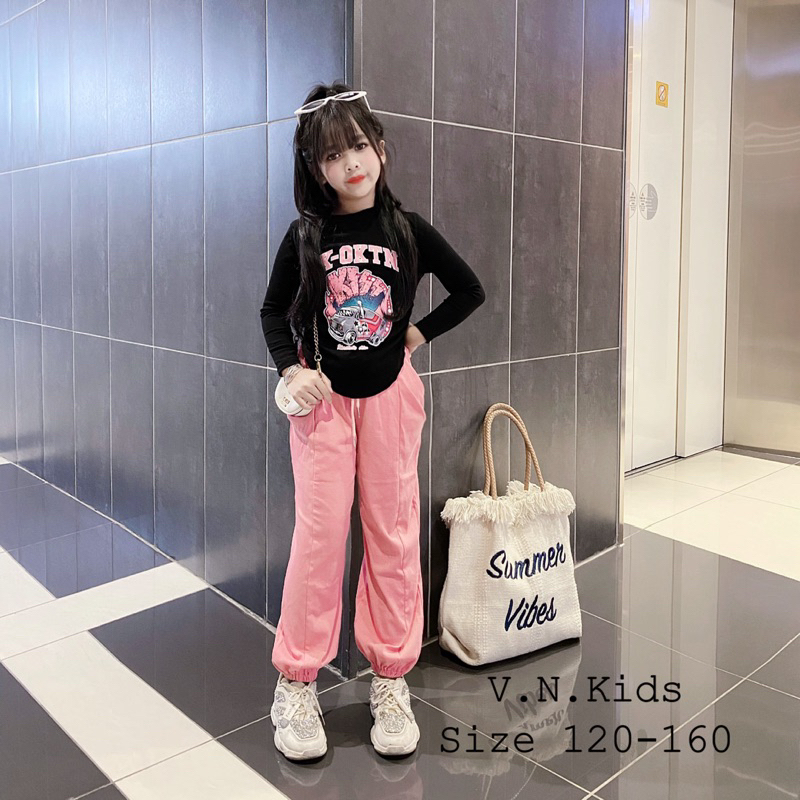 Bộ thể thao PK Thu Đông 2023 cho Bé size đại 18kg - 42kg