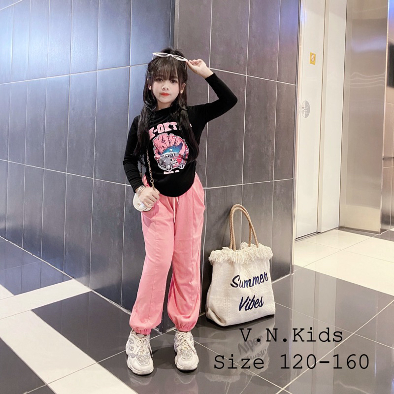 Bộ thể thao PK Thu Đông 2023 cho Bé size đại 18kg - 42kg