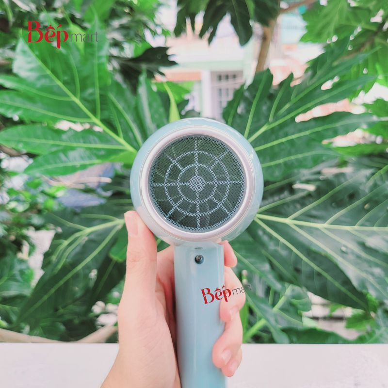 Máy sấy tóc Locknlock Hair dryer 1600-1900W- Màu băng xanh  ENA144LBLU, sấy nóng lạnh, bepmart - hàng chính hãng lock&lo