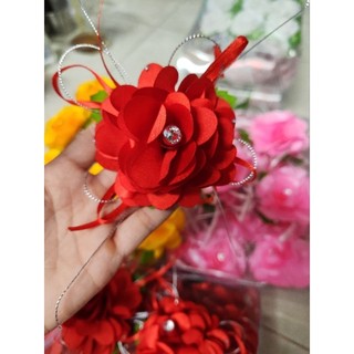 Combo 10 hoa hồng siêu đẹp cài áo