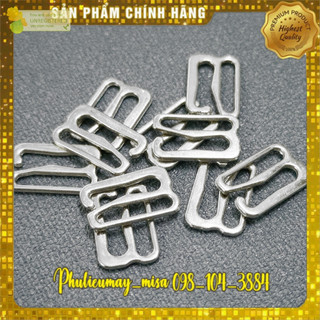 Set 10 chiếc móc số 0, số 8, 9, móc bikini, móc áo ngực size 0.8cm, 1cm, 1.2cm, 1.5cm, 2cm