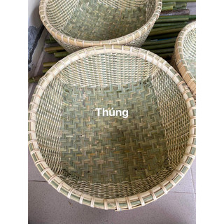 thúng cật tre nứt mây
