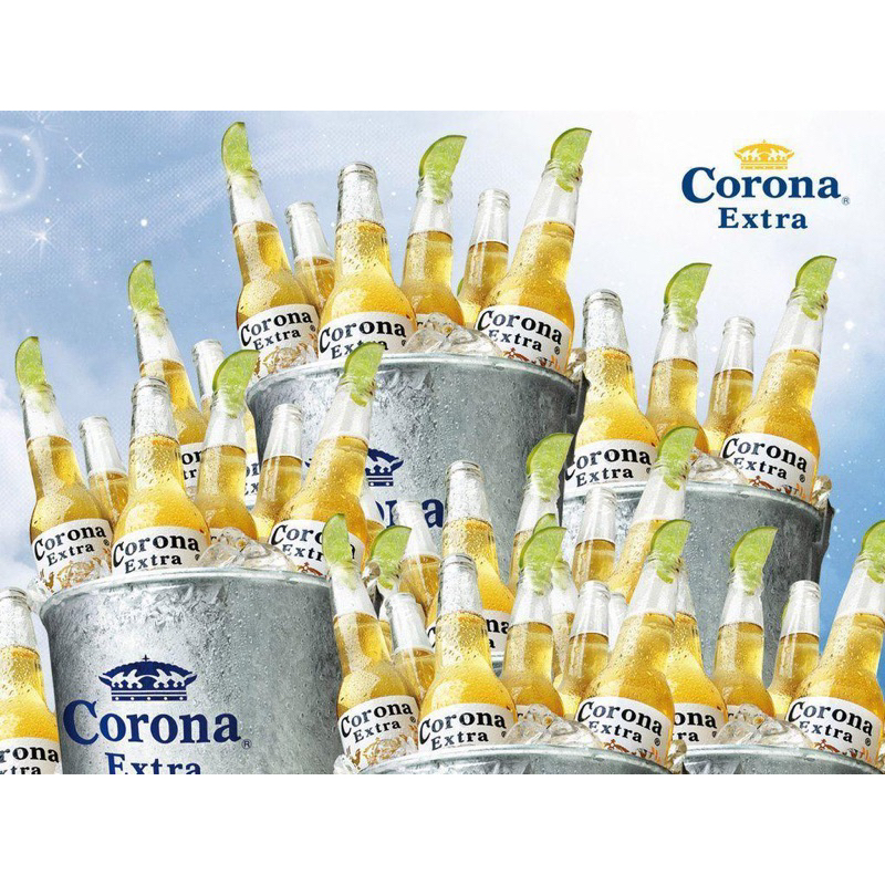 Bia Corona Extra Mexico - Thùng 24 chai - Hàng Chính Hãng