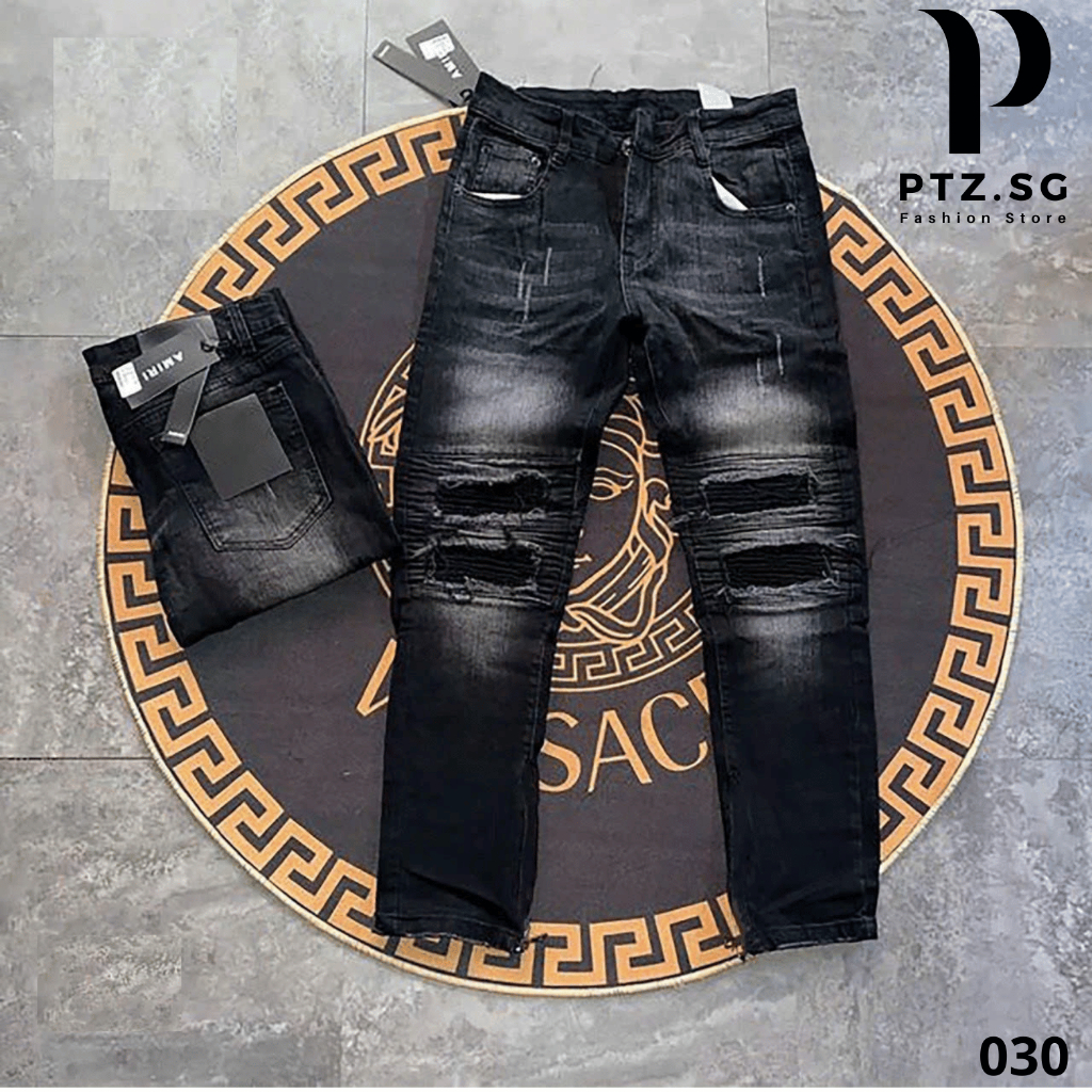 Quần baggy nam chất jean ống rộng quần jean nam ống suông cao cấp dễ phối đồ cực chất BG02