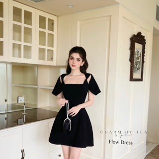 Váy Thiết Kế Charm By Tea FLOW DRESS