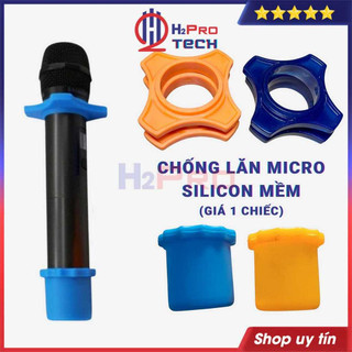 Chống Lăn Micro Không Dây Và Có Dây Silicon Chống Sốc, Vòng Chống Lăn Đuôi Mic Xịn Cao Cấp Giá Rẻ (1 Chiếc)-H2Pro Tech