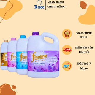 Nước giặt fineline đậm đặc hương nước hoa cao cấp can 3000 ml..