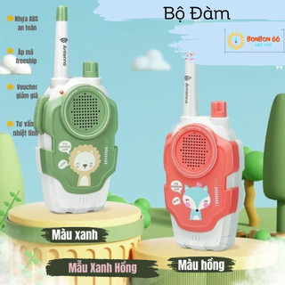 Bộ đàm cho bé - combo 2 cái đa chiều 2 kênh đàm thoại khi đi du lịch đi chơi bộ đàm đồ chơi cho bé bonbon66.shop