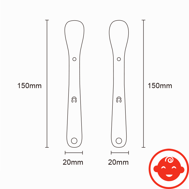 Sét 2 Thìa Ăn Dặm Silicon KÈM HỘP MÀU VÀNG CAO CẤP Cho Bé Bảo Vệ Nướu